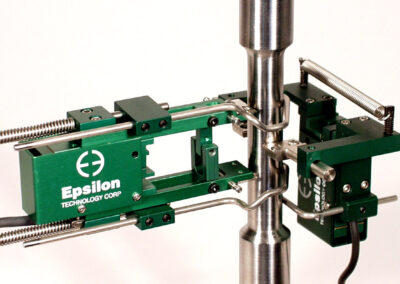 extensometers for measuring Poisson's ratio - Epsilon model 3542 and model 3575