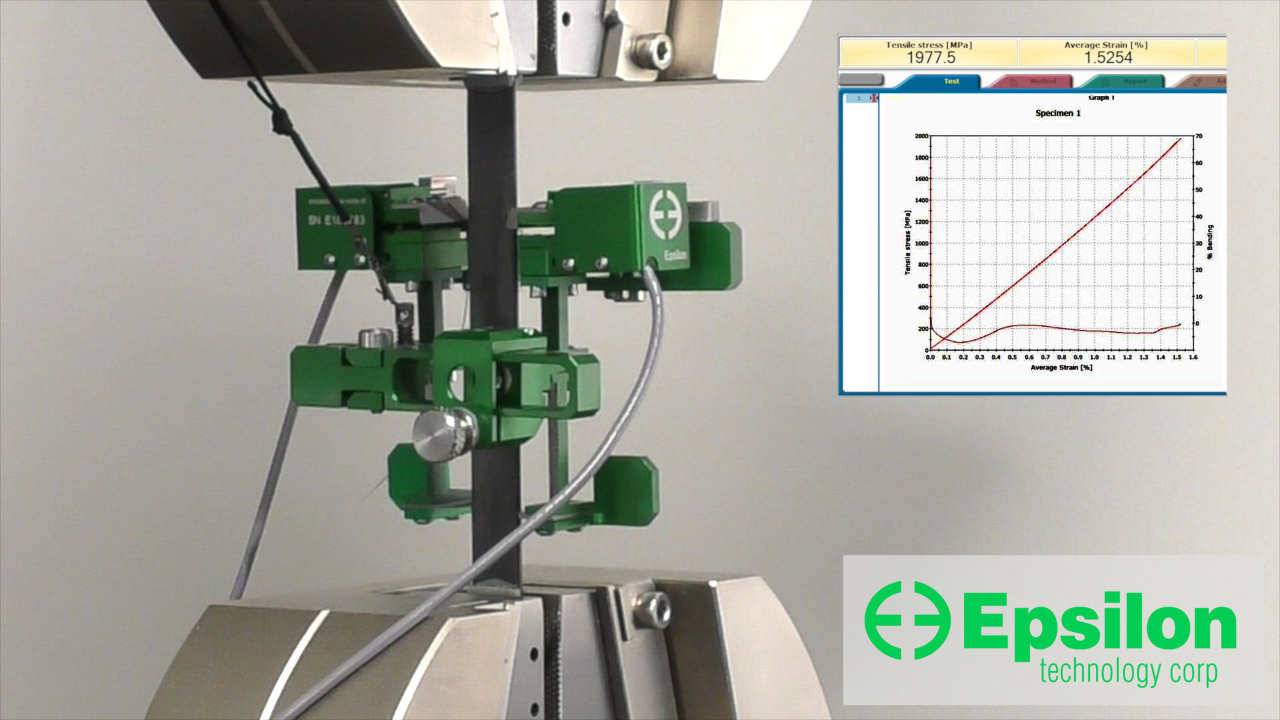 unidirectional composite tensile test