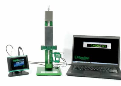mechanical extensometer calibrator with digital readout