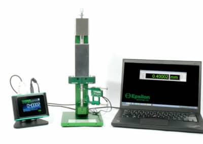 mechanical extensometer calibrator with digital readout