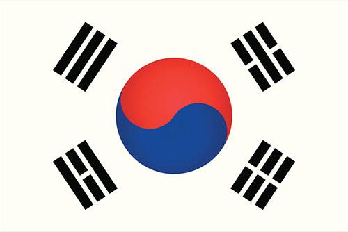 South Korea Flag